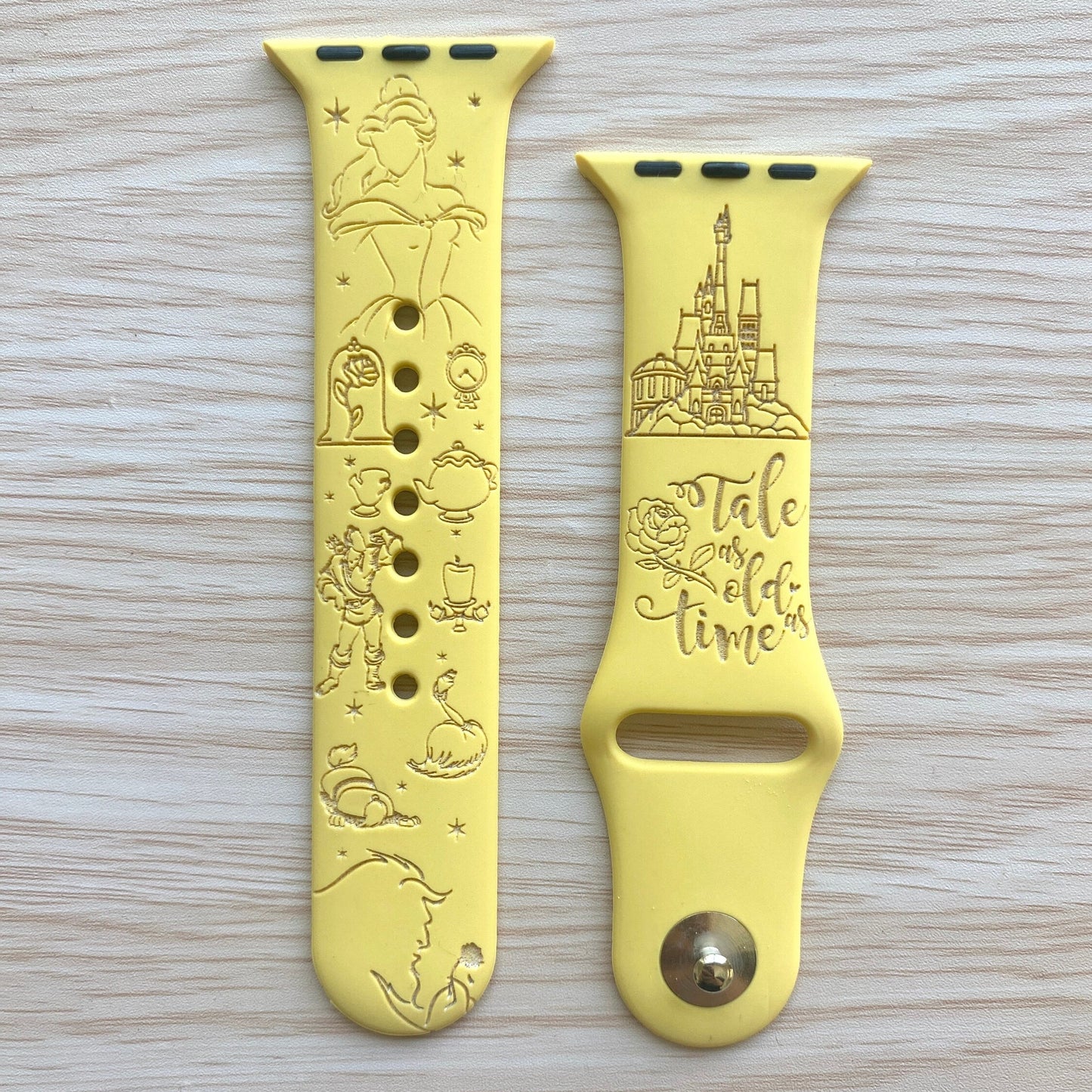 Princess-Inspired Belle “Tale as Old as Time” Watchband