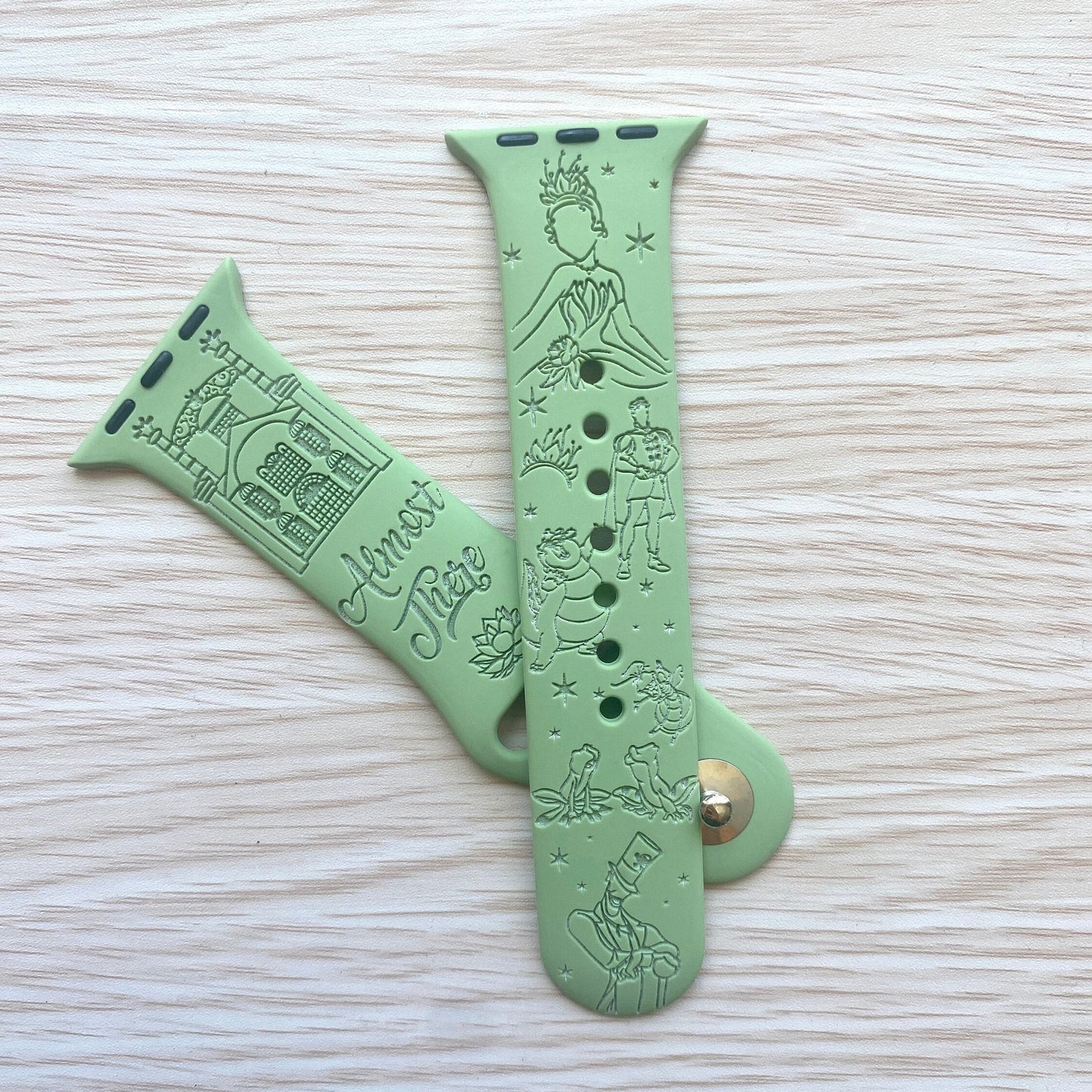 Princess-Inspired Tiana “Almost There” Watchband
