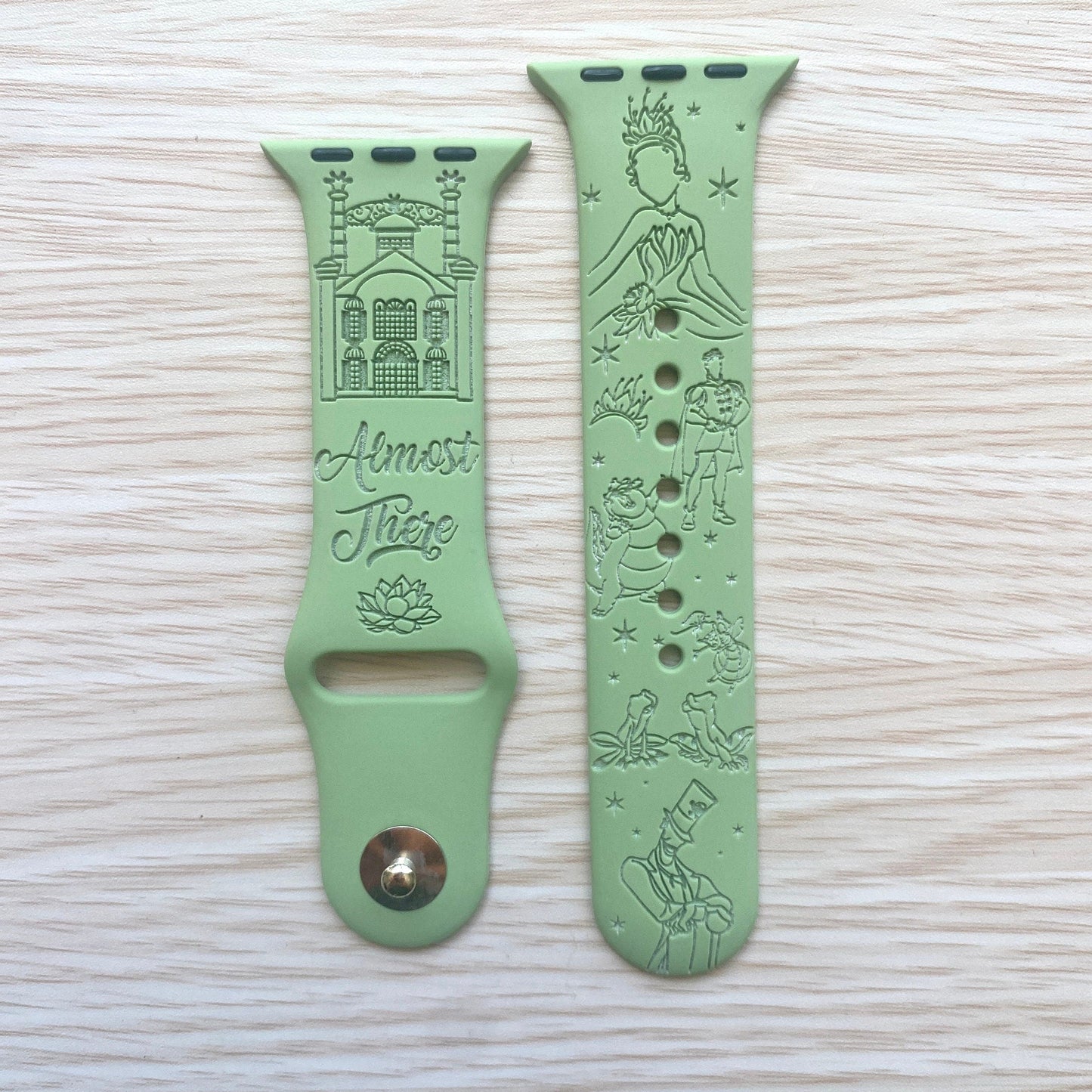 Princess-Inspired Tiana “Almost There” Watchband