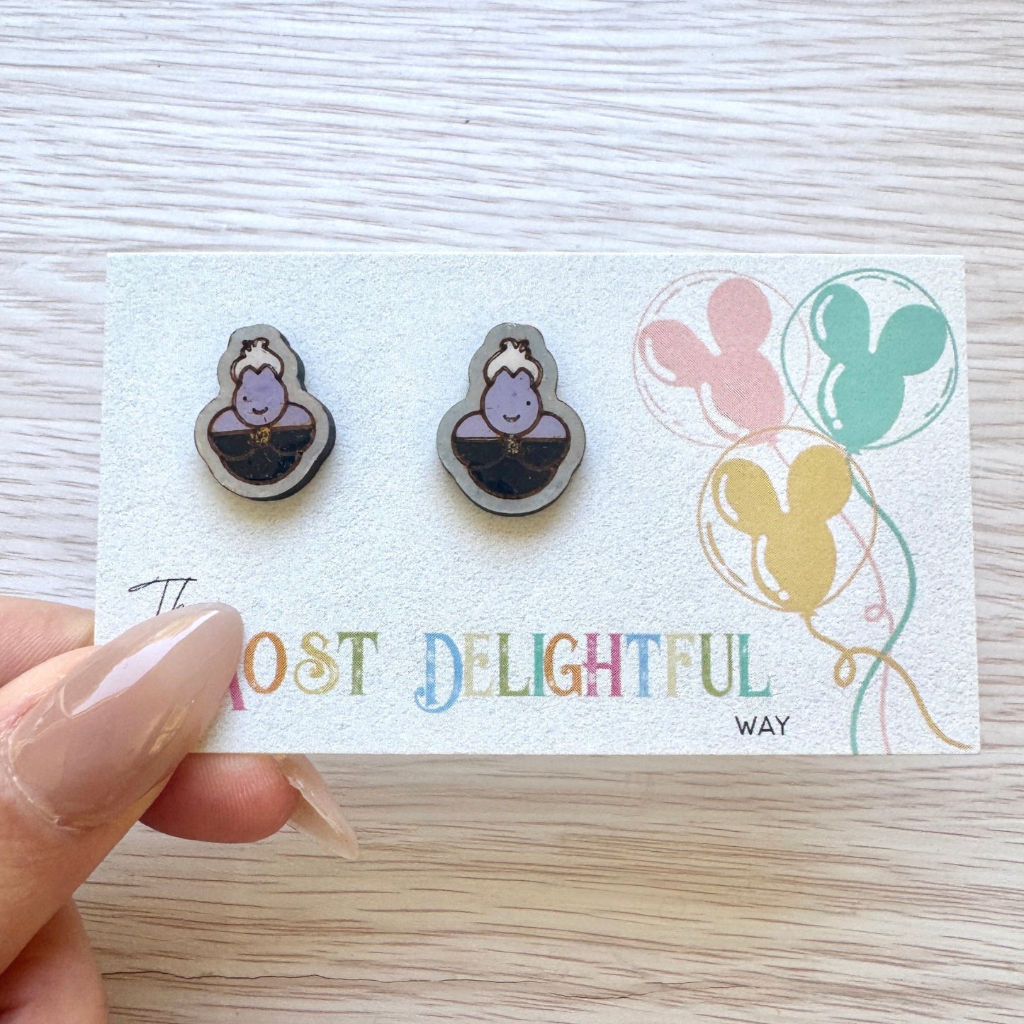 Ursula Little mermaid Inspired Earrings