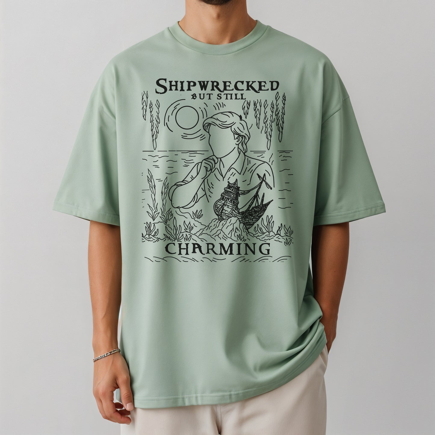 Prince Eric "Shipwrecked but still Charming" Tee Shirt