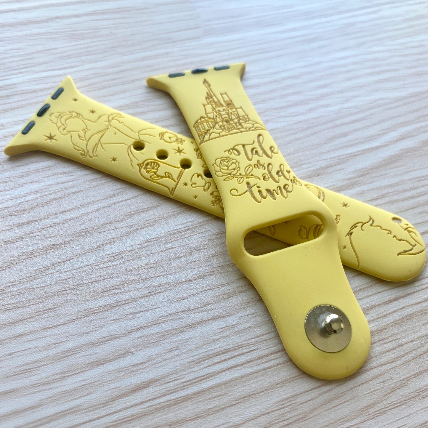 Princess-Inspired Belle “Tale as Old as Time” Watchband