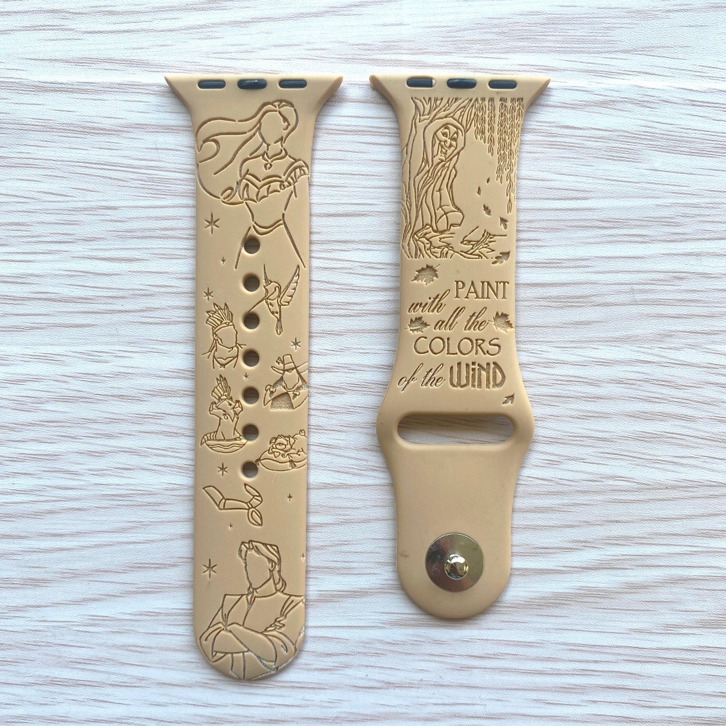 Princess-Inspired Pocahontas “Colors of the Wind” Watchband