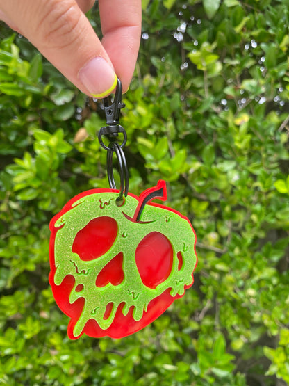 Poison Apple Bag Charm/Keychain