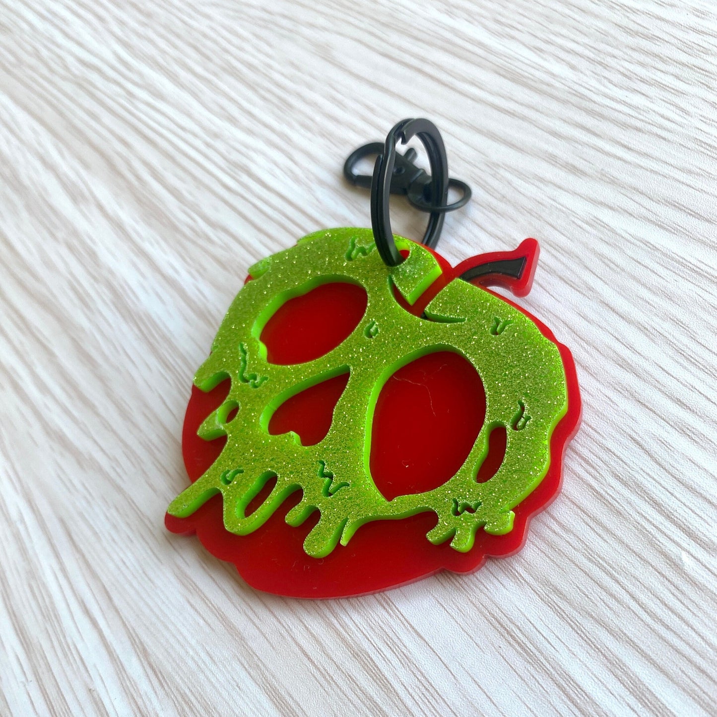 Poison Apple Bag Charm/Keychain