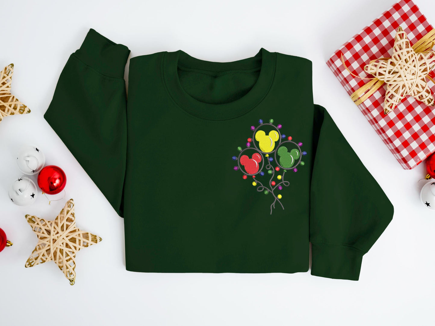 Mickey Balloon Christmas Sweater