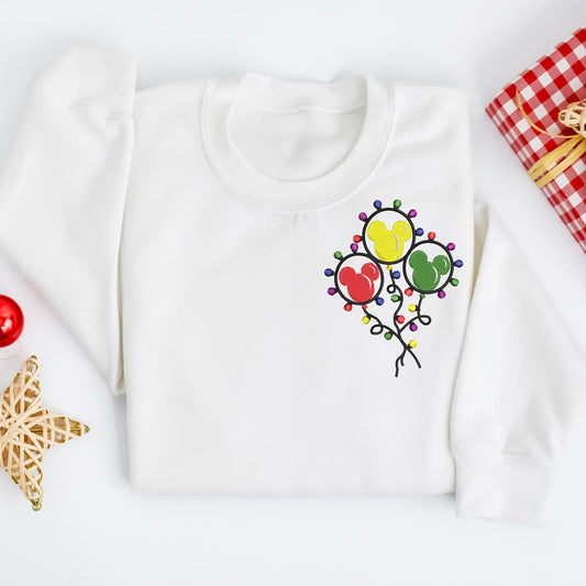 Mickey Balloon Christmas Sweater