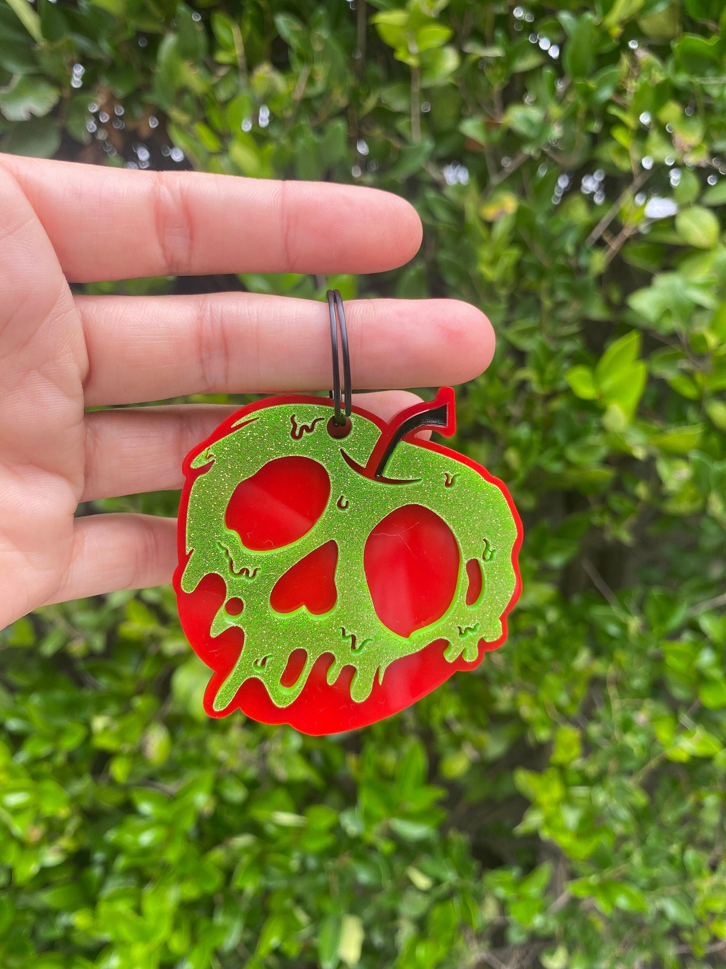 Poison Apple Bag Charm/Keychain
