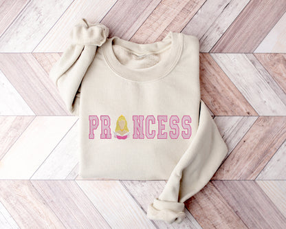 Princess Aurora Silhouette Embroidered Sweater