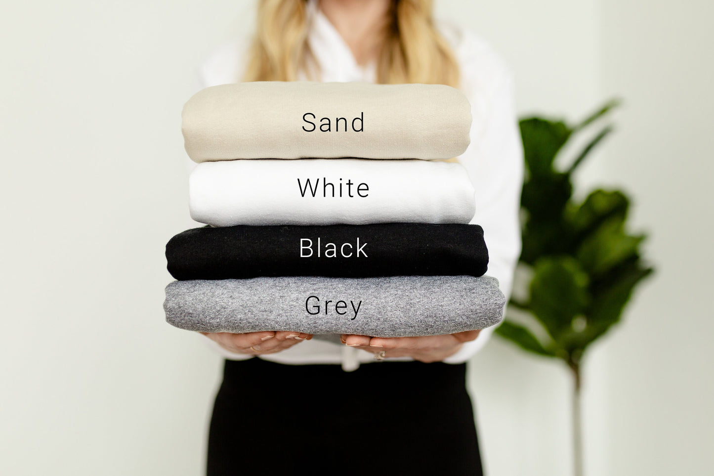 Mickey Peace Hand Embroidered Sweater