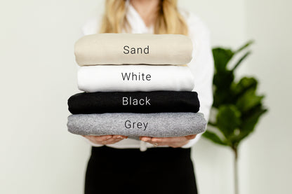 Mickey Peace Hand Embroidered Sweater