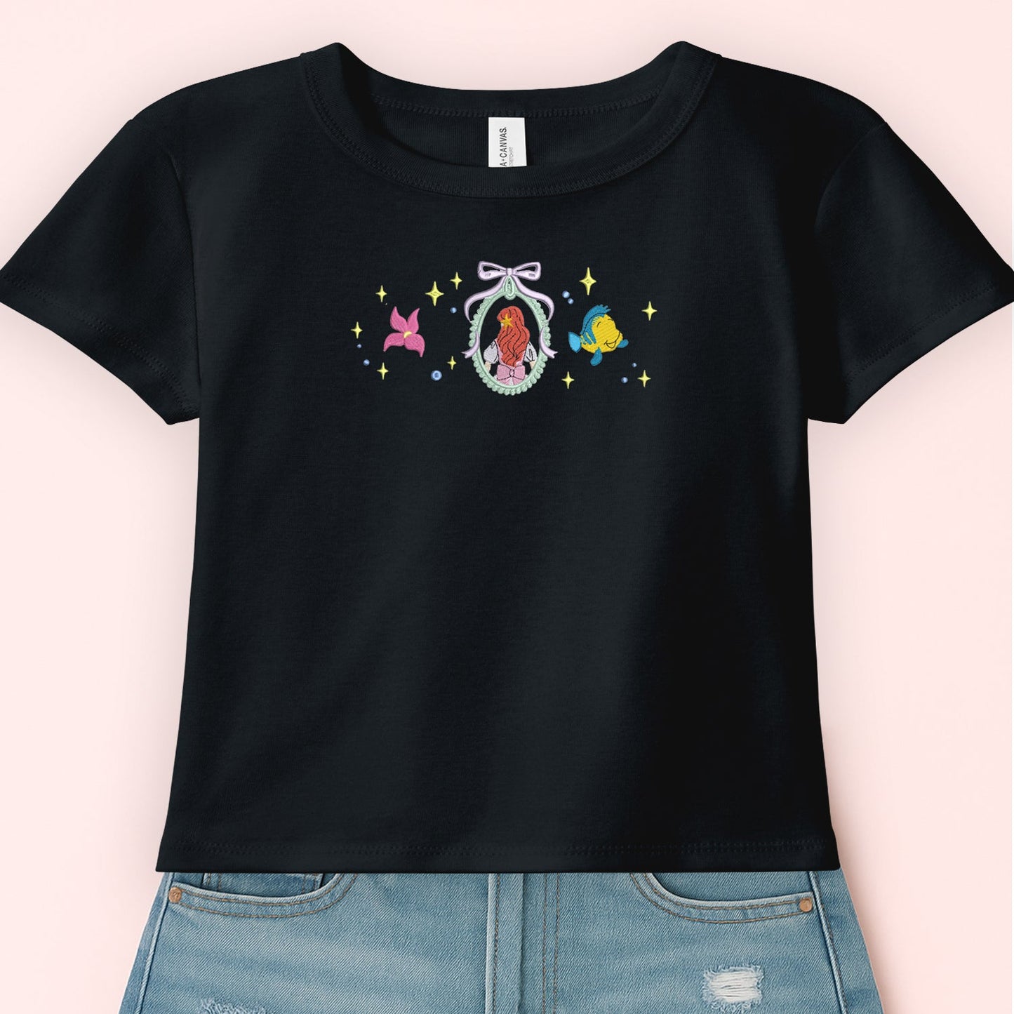 Coquette Ariel and Friends Baby Tee