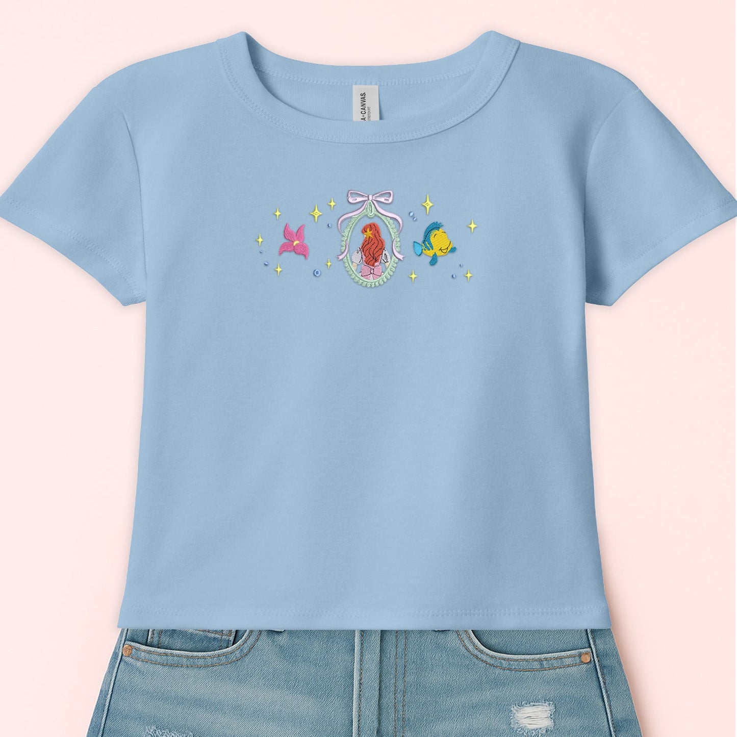 Coquette Ariel and Friends Baby Tee