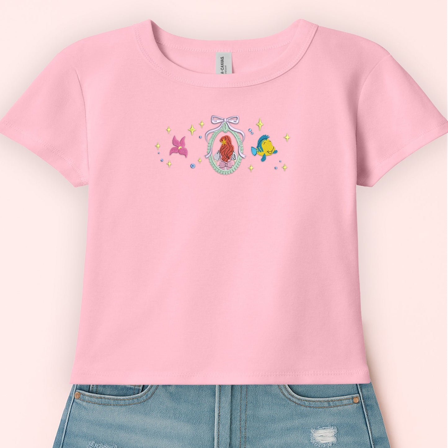 Coquette Ariel and Friends Baby Tee