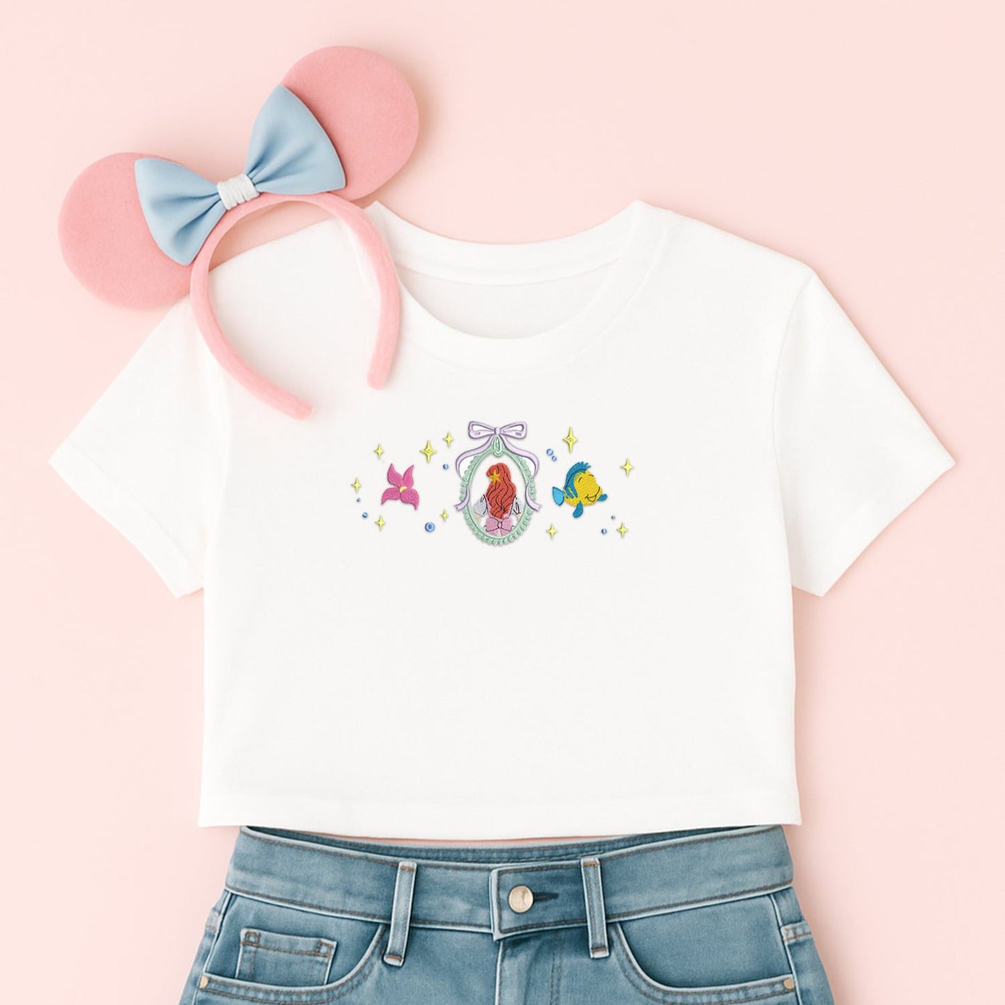 Coquette Ariel and Friends Baby Tee