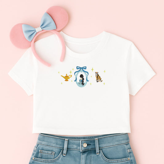 Princess Jasmine Coquette Baby Tee
