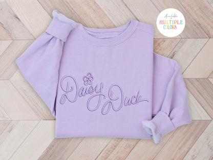 Daisy Duck Autograph Monotone Sweatshirt