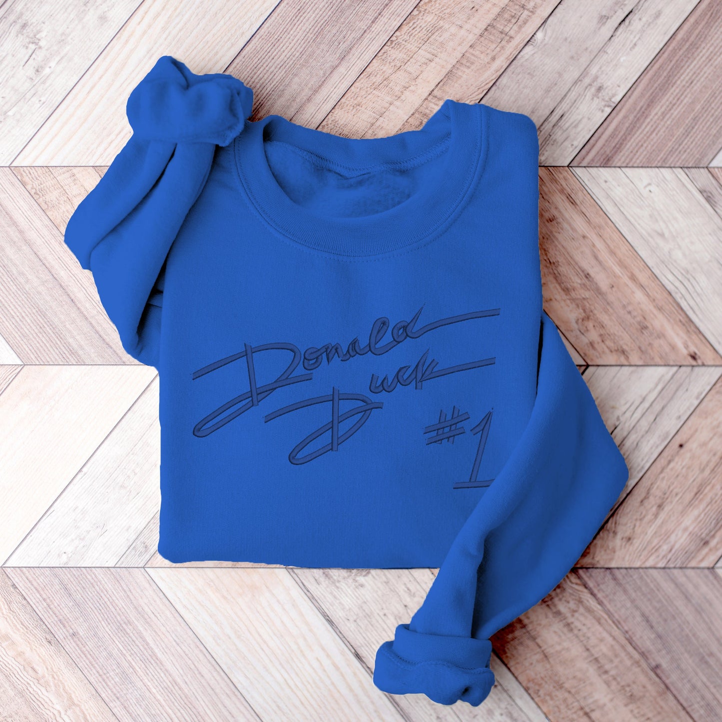 Donald Duck Autograph Monotone Sweatshirt