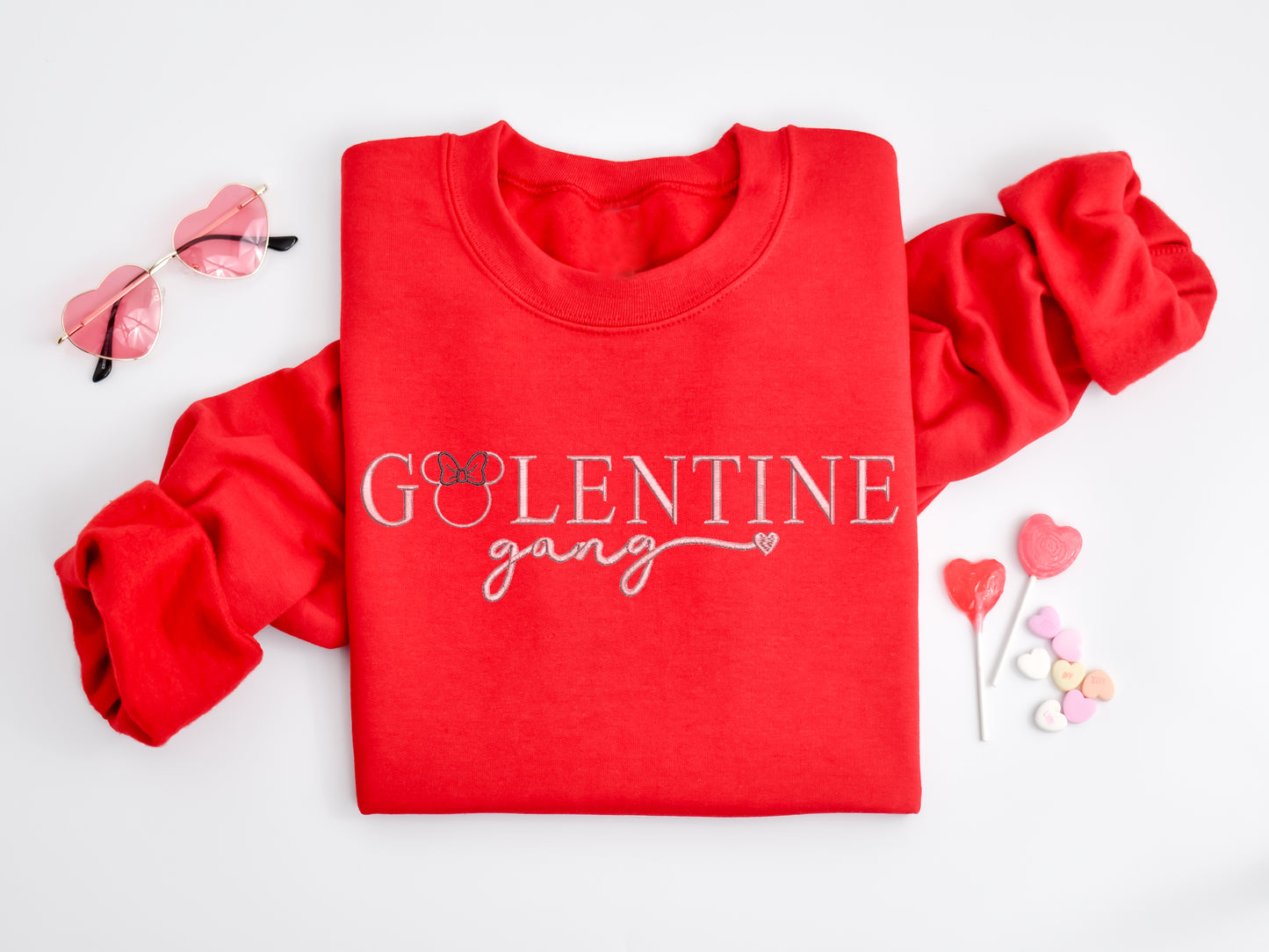 Mickey Galentine Gang Crewneck