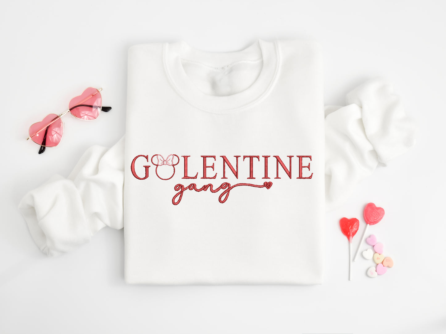 Mickey Galentine Gang Crewneck
