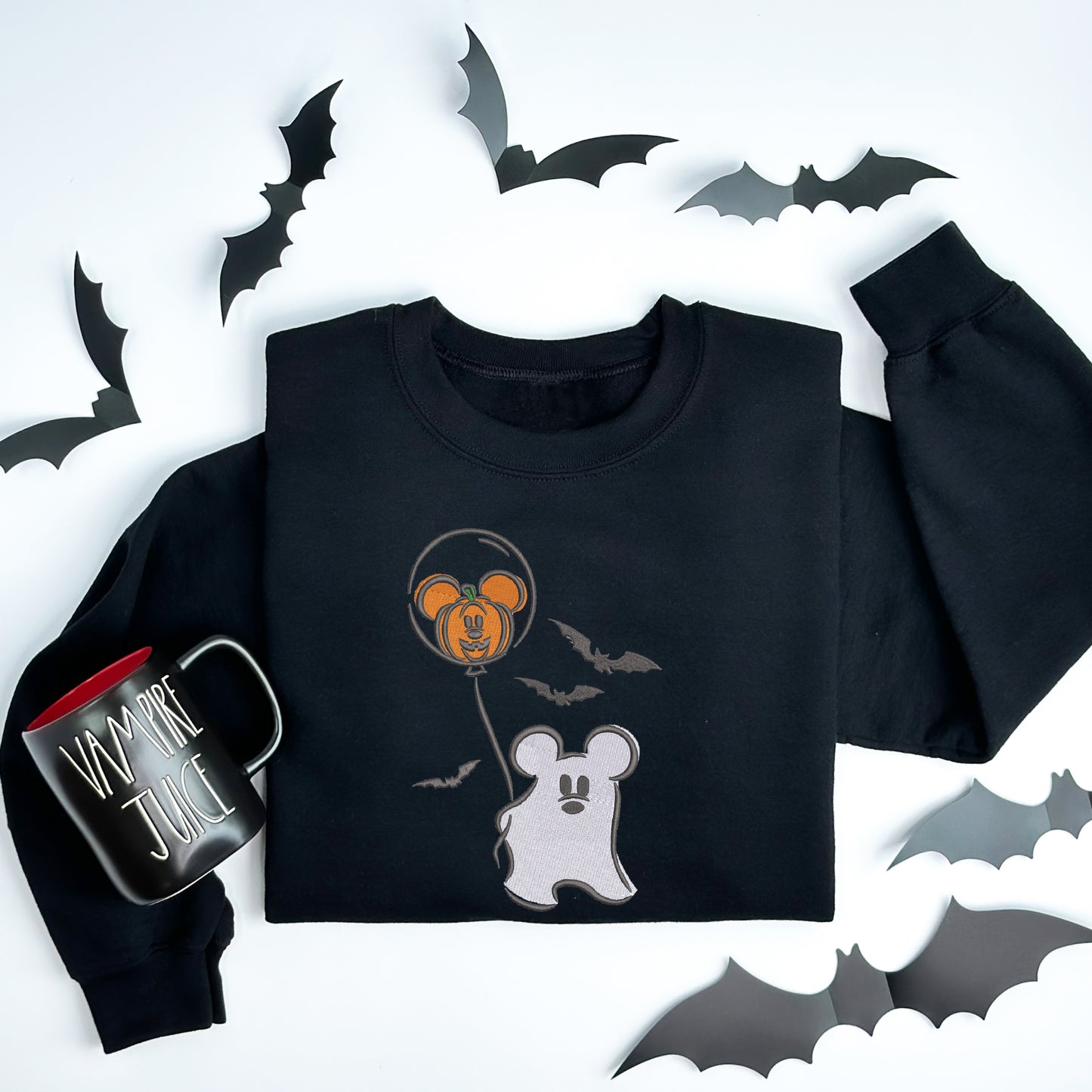 Mickey Ghost Balloon Sweater