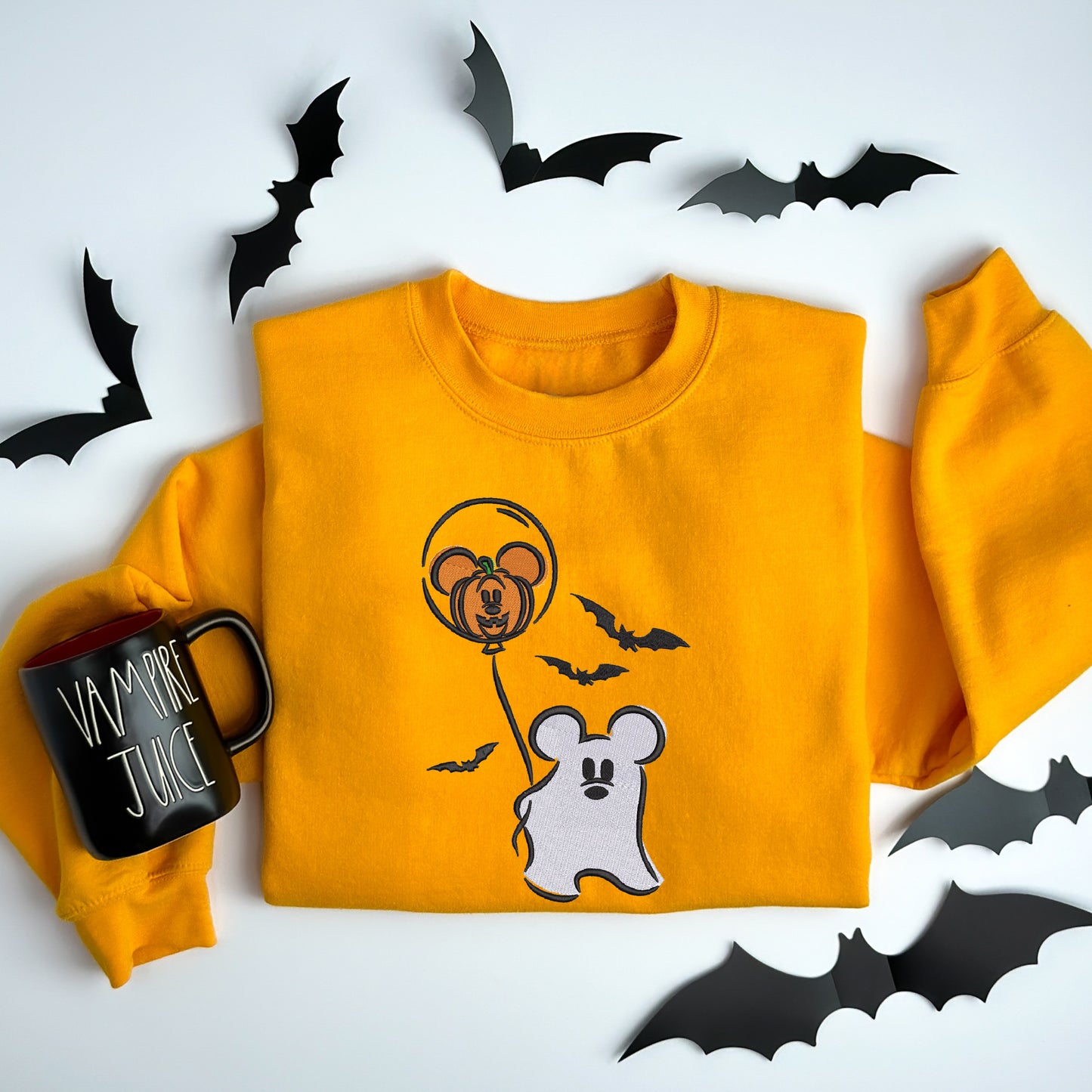 Mickey Ghost Balloon Sweater