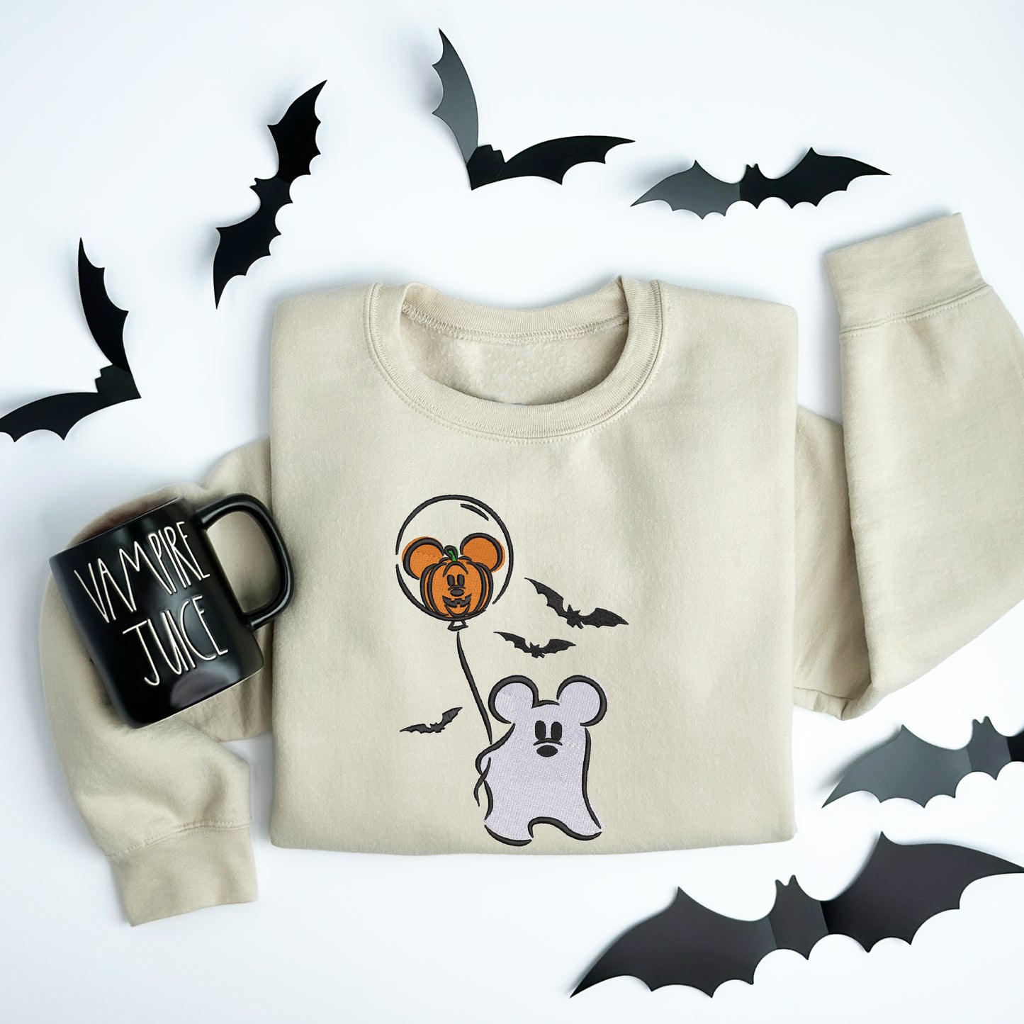 Mickey Ghost Balloon Sweater