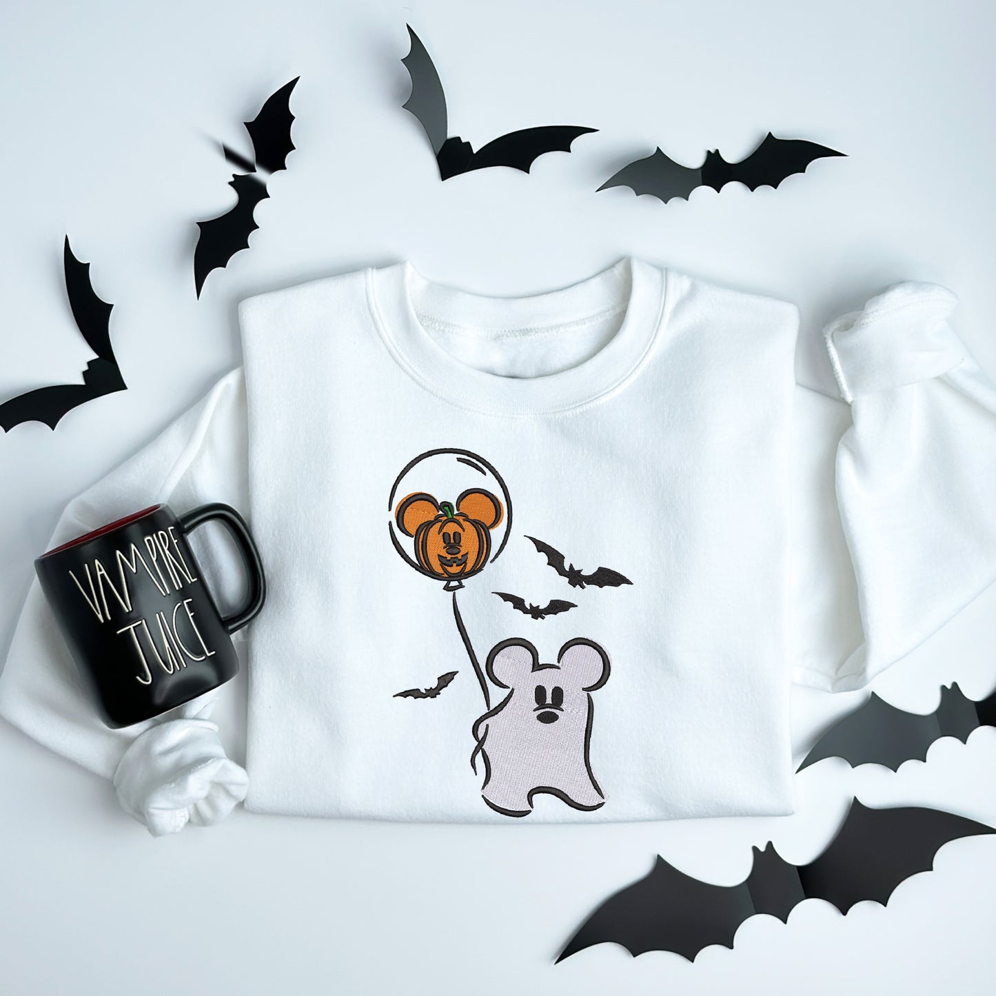 Mickey Ghost Balloon Sweater