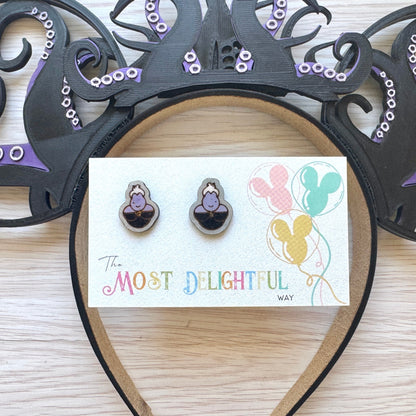 Ursula Little mermaid Inspired Earrings