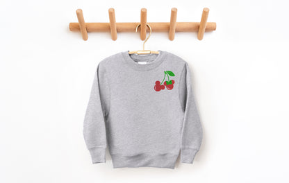Youth Valentine Cherries Crewneck