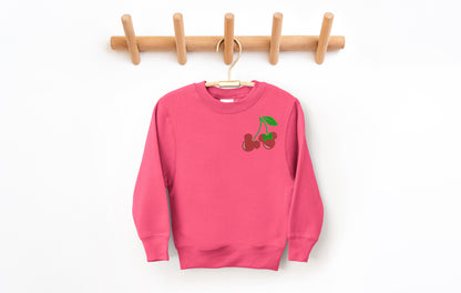 Youth Valentine Cherries Crewneck