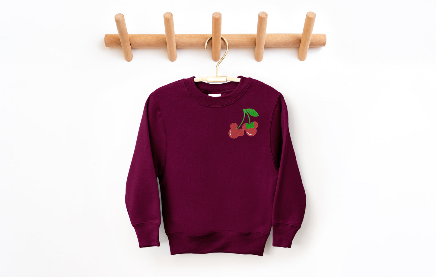 Youth Valentine Cherries Crewneck