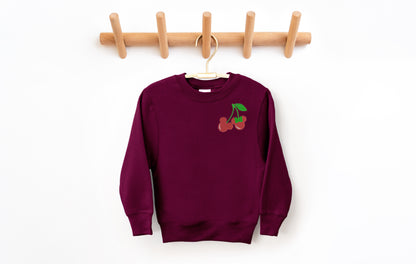 Youth Valentine Cherries Crewneck