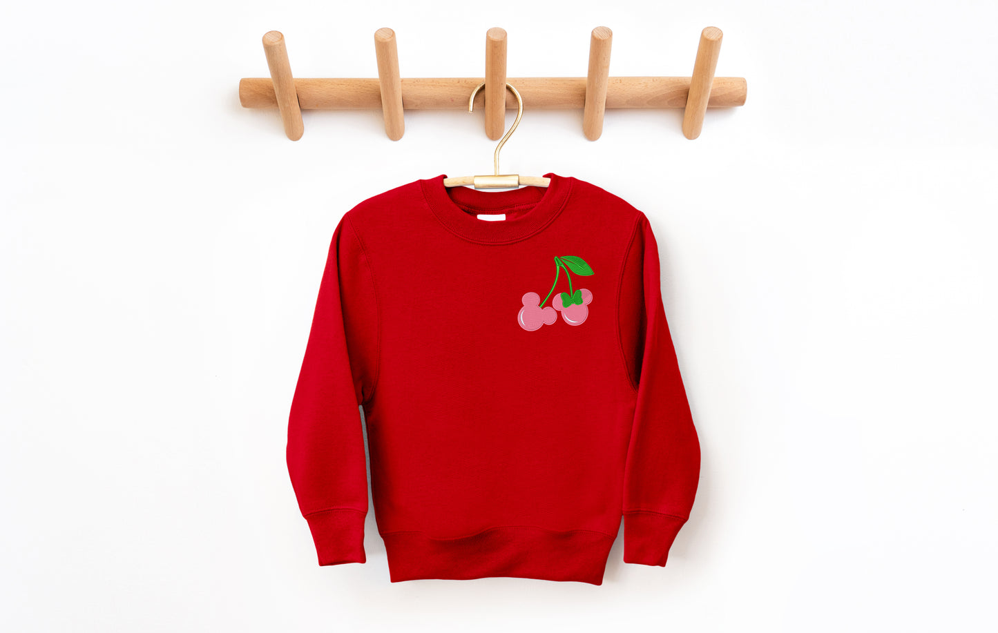 Youth Valentine Cherries Crewneck