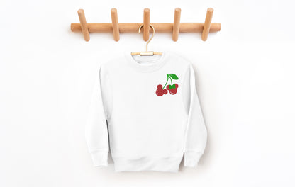 Youth Valentine Cherries Crewneck