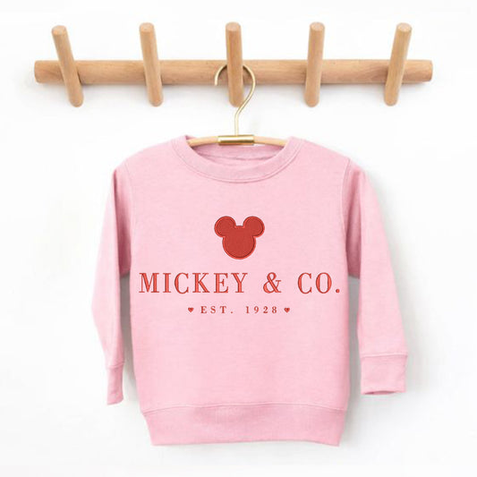 Youth Mickey and Co. Valentine Sweater