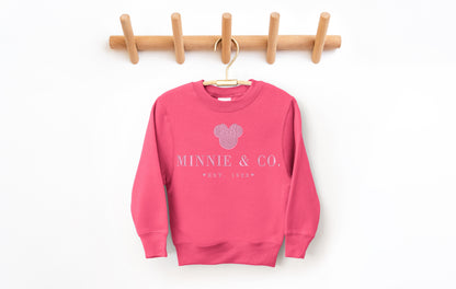 Youth Minnie and Co. Valentine Sweater