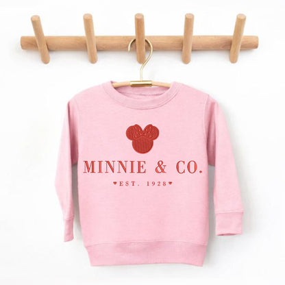 Youth Minnie and Co. Valentine Sweater