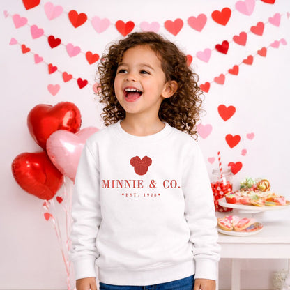 Youth Minnie and Co. Valentine Sweater