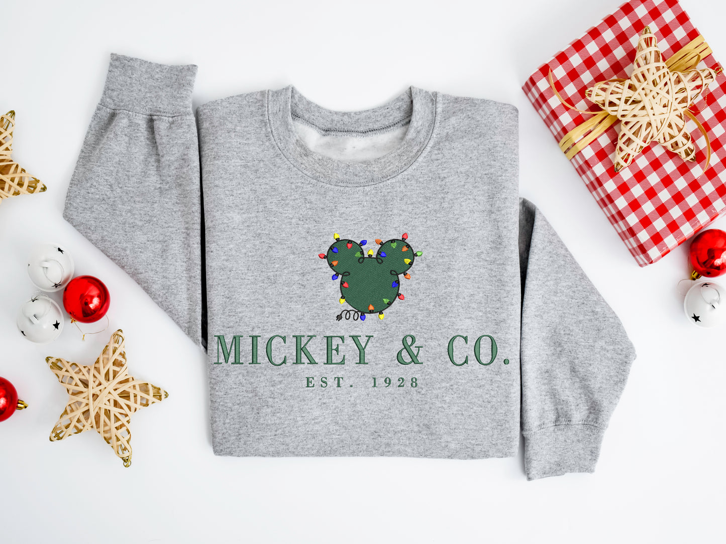 Mickey & Co. Holiday Lights Sweater