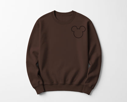 Outline Mickey Minimalist Sweater