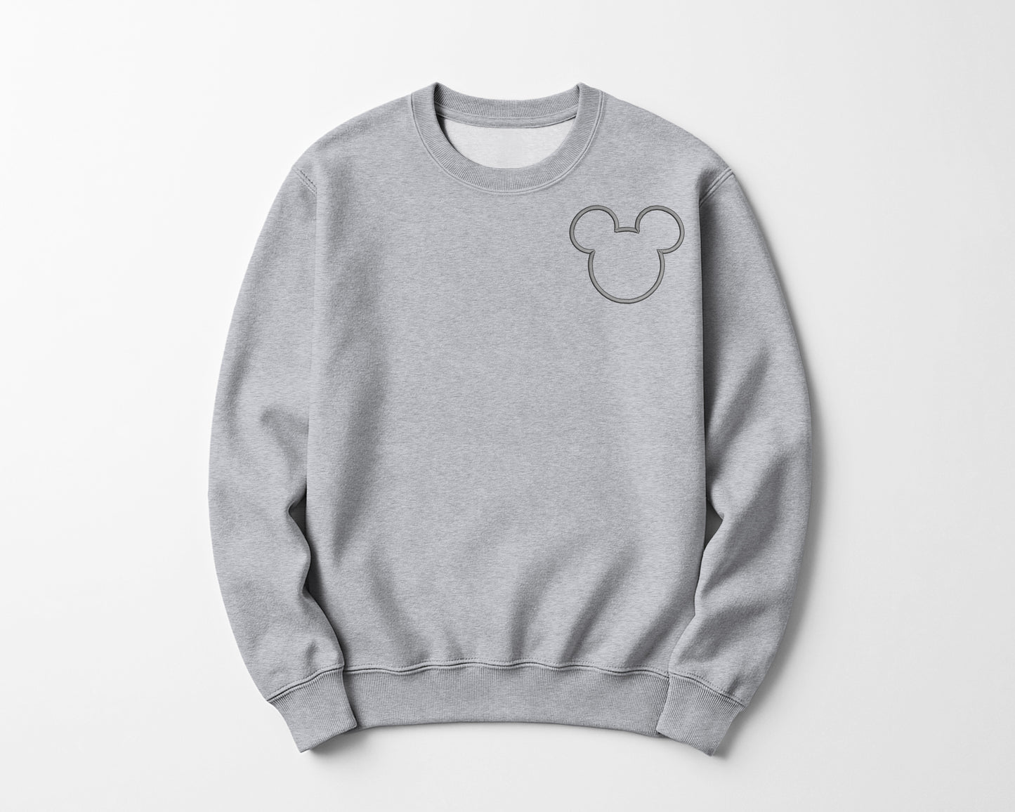 Outline Mickey Minimalist Sweater