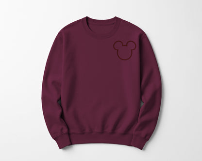 Outline Mickey Minimalist Sweater