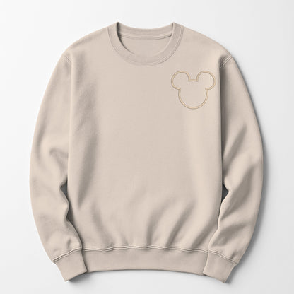 Outline Mickey Minimalist Sweater