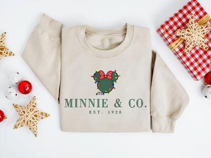 Minnie & Co. Holiday Lights Sweater