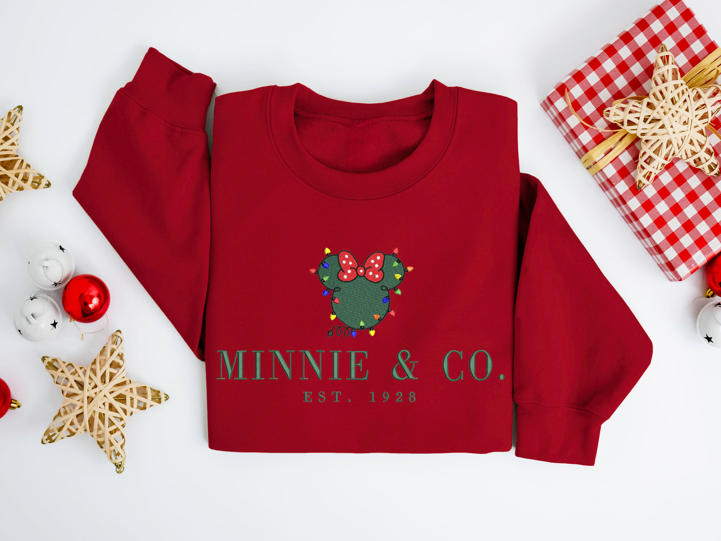 Minnie & Co. Holiday Lights Sweater