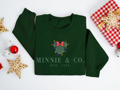 Minnie & Co. Holiday Lights Sweater