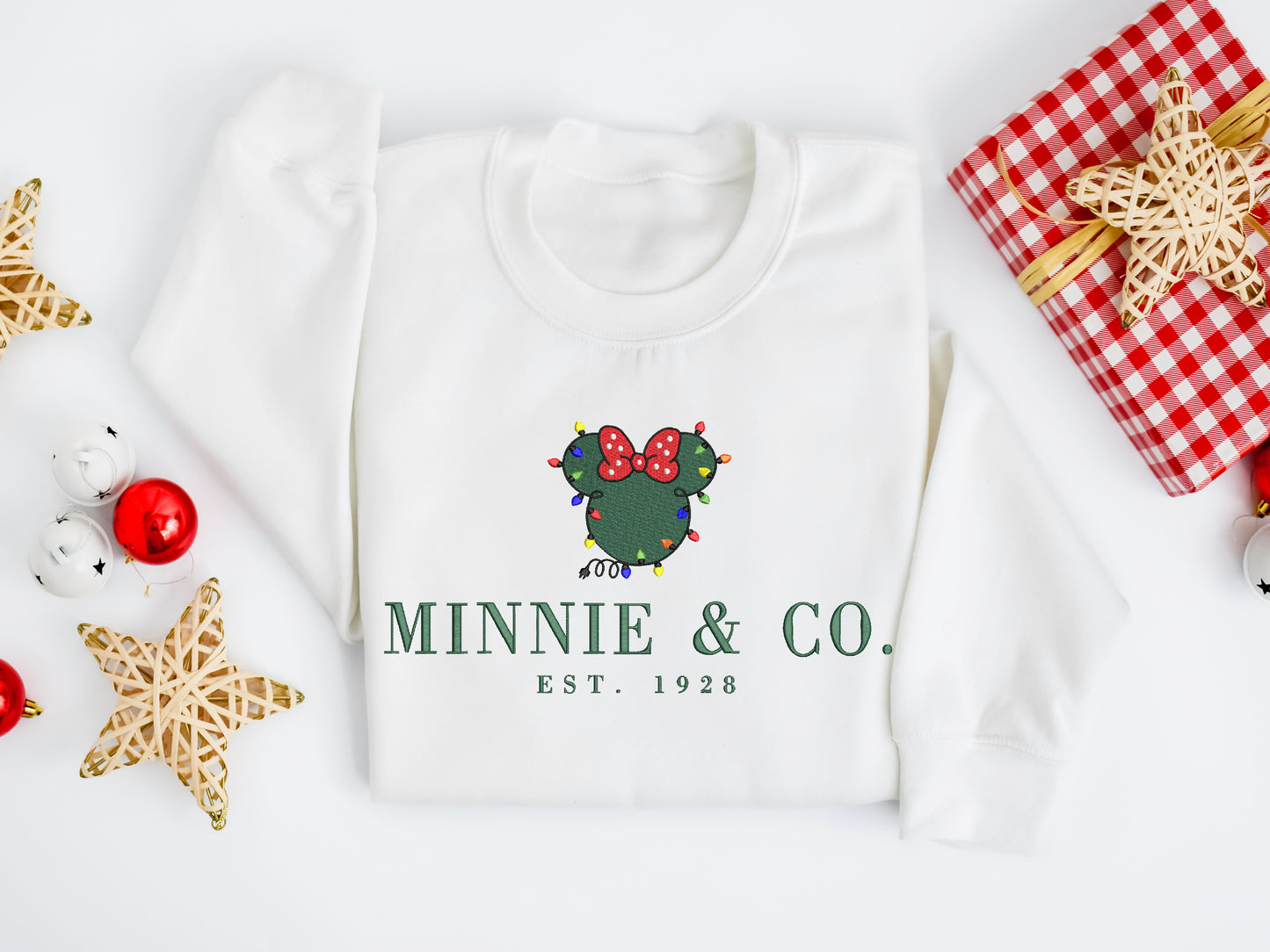 Minnie & Co. Holiday Lights Sweater