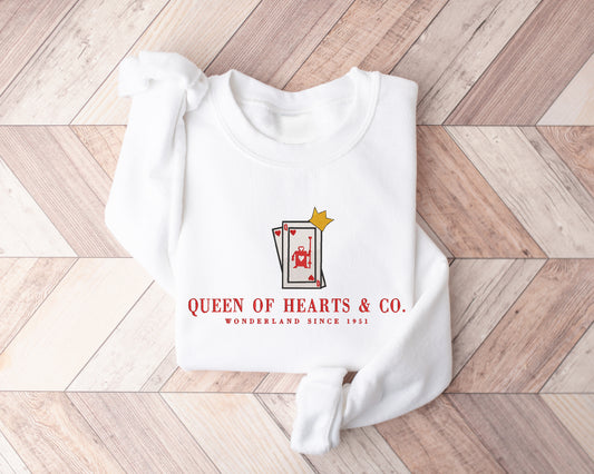 Queen of Hearts and Co Villain Sweatshirt