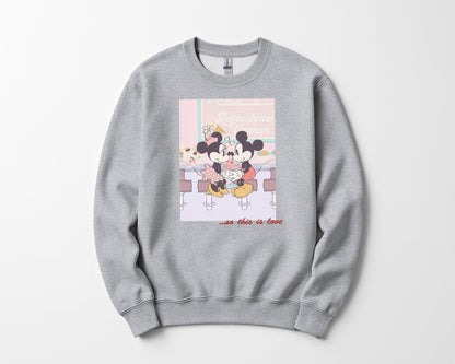 So This Is Love Sweatshirt (Printed + Embroidered)